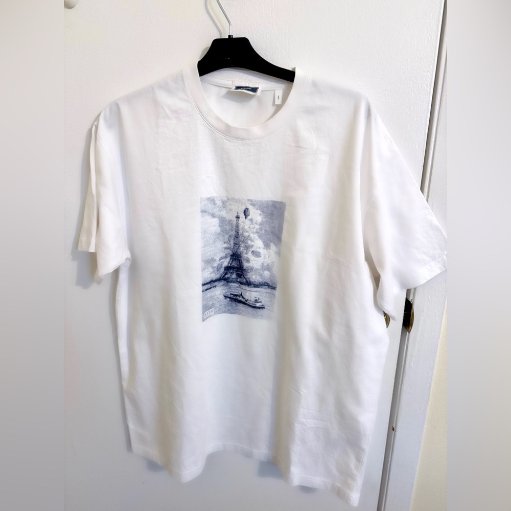 Kith Floral Navy Eiffel Tee